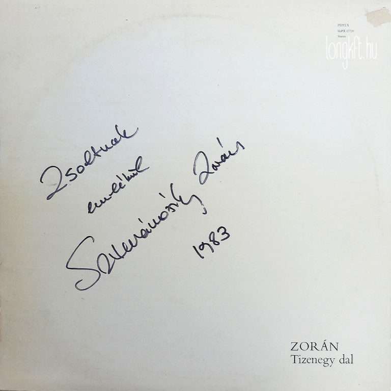 zorán hanglemez